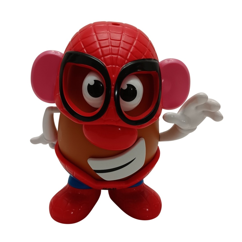 Playskool Marvel Mr Potato Head Spider-Man Action Figure Toy 7 Inch Red Blue